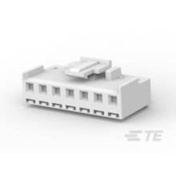 Board Connector, 7 Contact(S), 1 Row(S), Female, Crimp Terminal, Natural Insulator, Receptacle, Te Connectivity, Mfr#: 1744416-7